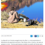 Primer laboratorio de experiencia artística en el Mar Menor